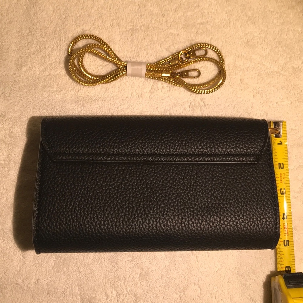 Last one! NWT Black Embellished Cross Body Bag - Picture 7 of 8